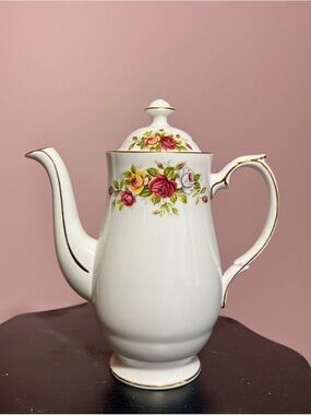 Vintage Duchess China "June Bouquet” coffee tea pot